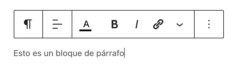 Gutenberg Bloque De Paarrafo