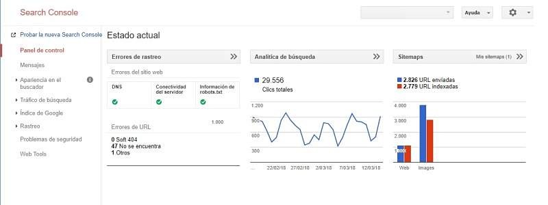 google search console Ferramentas SEO grátis