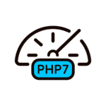 Con PHP 7 para aumentar velocidad