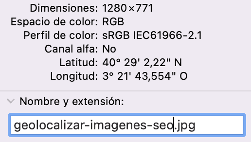Ejemplo De Nombre Para Geoposicionar Imagenes
