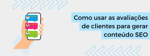 avaliações de clientes