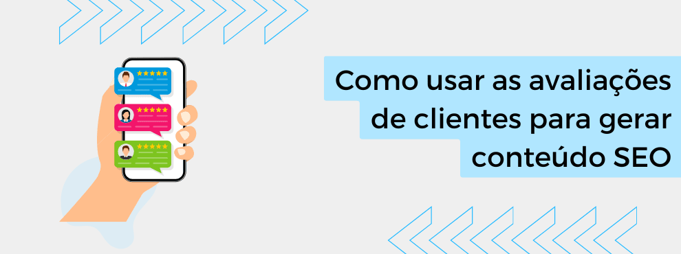 avaliações de clientes